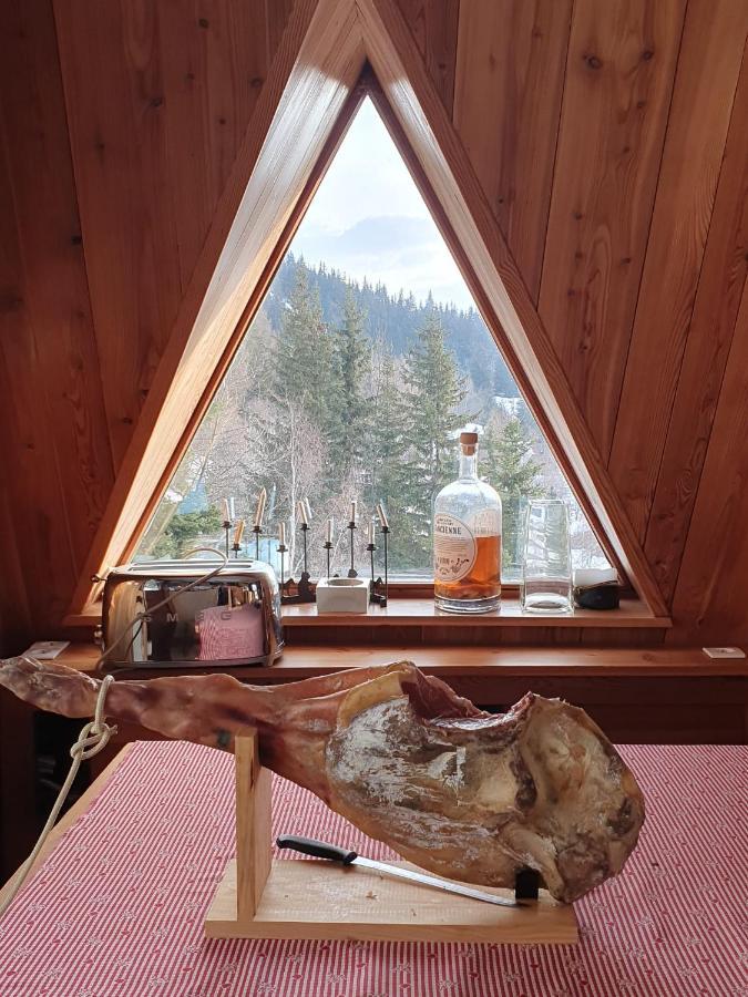 Bed and Breakfast Le Chalet Pointu De Capucine Chambre D Hote Arcs 1600 à Bourg-Saint-Maurice Extérieur photo